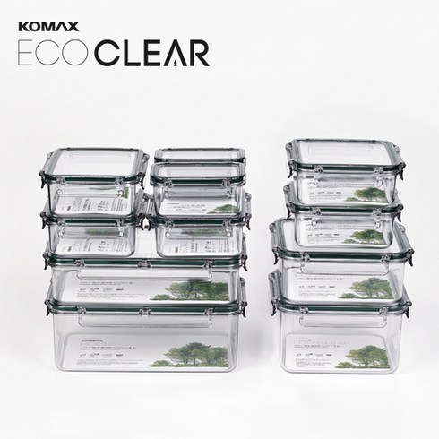 전문가 추천 코멕스 ECO CLEAR 보관용기 10종 세트 추천상품