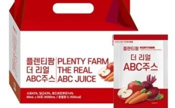 놓치면 후회할 더 리얼 ABC주스 80ml x 100팩 베스트5