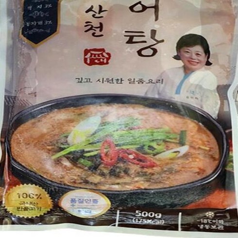 놓치면 후회할 한식대가 김미라의 어탕 500g10팩 베스트상품