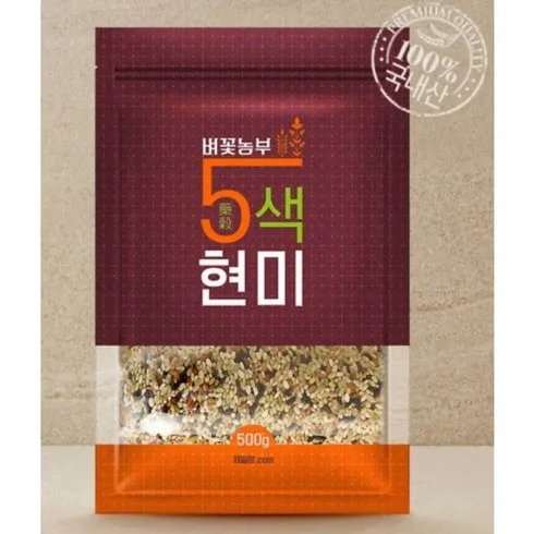 가장 많이 팔린 중벼꽃농부 오색현미 500g X 21봉 베스트5